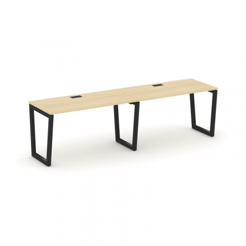 Style Project Рабочая станция 1 сторон. SN-5T2.ORS-024 Акация Лорка/Металл Антрацит/Заглушка Пластик фото 9