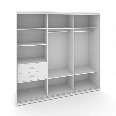 Корпус 3-х секционного шкафа низкого L=2069мм Maris SH.K3-4.2 K6