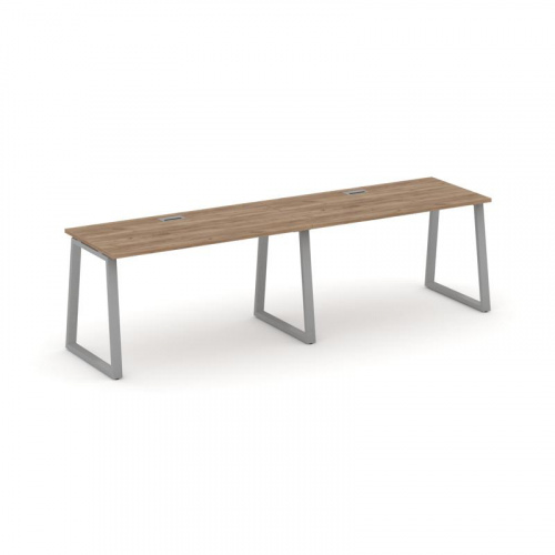 Style Project Рабочая станция 1 сторон. SN-6T1.ORS-022 Акация Лорка/Металл Антрацит/Заглушка Пластик фото 10