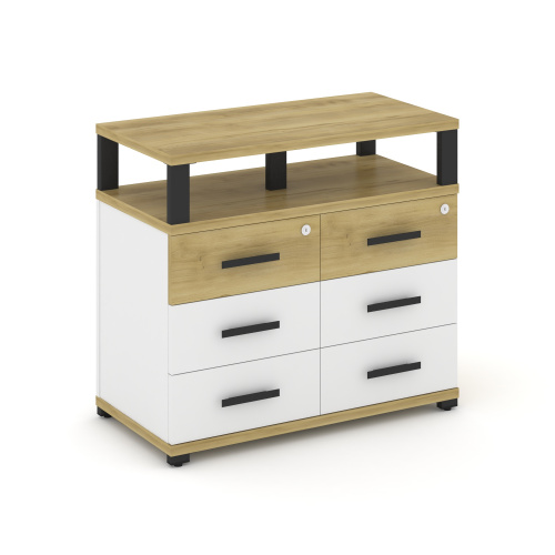 Тумба приставная с 6 ящиками Concept CN.TSP-009 B