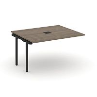 Style Project Проходной наб. элем. перег. стола SN-4P.NSPRG-034 Вяз Благородный/Металл Черный 1580*1