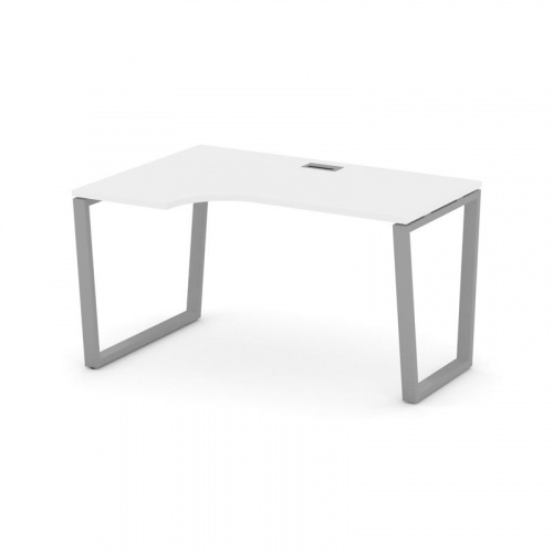 Style Project Стол рабочий эргоном. SN-6T2.SPA-021(L) Акация Лорка/Металл Антрацит/Заглушка Пластик фото 16