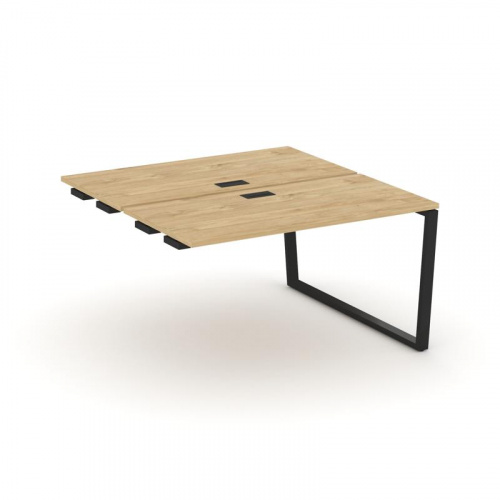 Style Project Стол-приставка к опор. элем. SN-6T2.DPRS-021 Акация Лорка/Металл Антрацит/Заглушка Пла