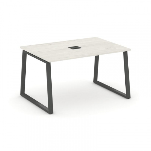 Style Project Стол переговорный SN-6T1.SPRG-001 Акация Лорка/Металл Антрацит/Заглушка Металл Антраци фото 24