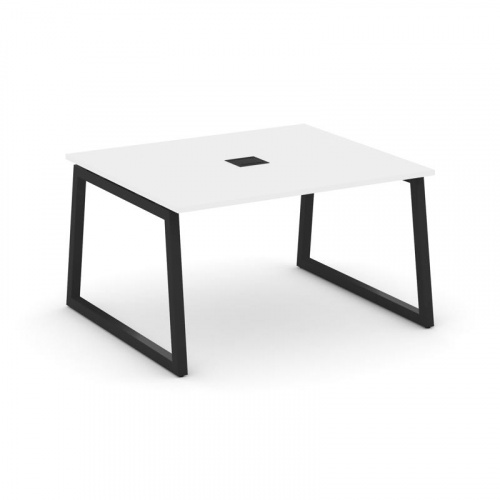 Style Project Стол переговорный SN-5T1.SPRG-034 Акация Лорка/Металл Антрацит/Заглушка Металл Антраци фото 4