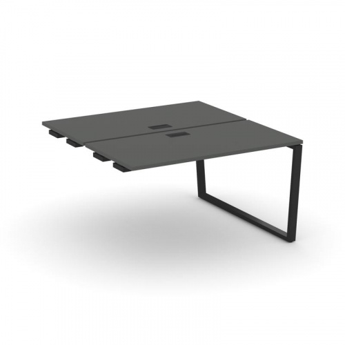 Style Project Стол-приставка к опор. элем. SN-6T2.DPRS-021 Акация Лорка/Металл Антрацит/Заглушка Пла фото 9