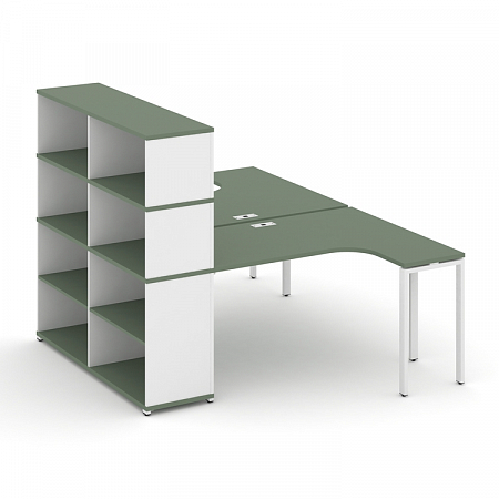 Бенч-система с опорным стеллажом с надставкой Concept CN.DSA-208