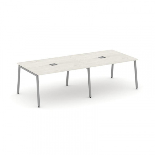 Style Project Стол переговорный SN-4A.SPRG-042 Белый/Металл Антрацит 2360*1180*750 фото 6