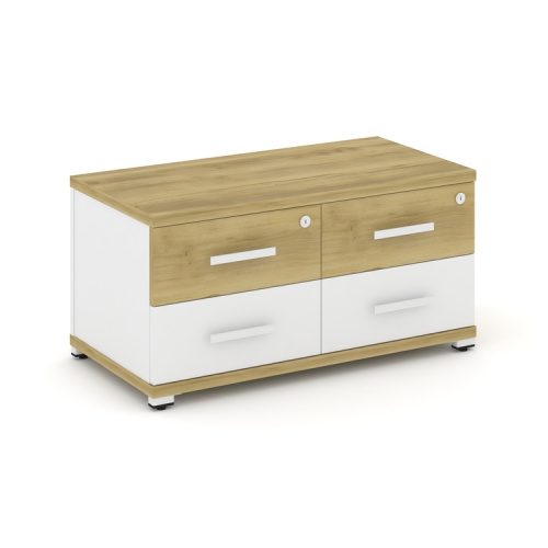 Тумба приставная с 2 ящиками Concept CN.TSP-001 W фото 3
