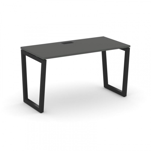Style Project Стол письменный SN-5T2.SP-021 Акация Лорка/Металл Антрацит/Заглушка Пластик Черный 980 фото 5