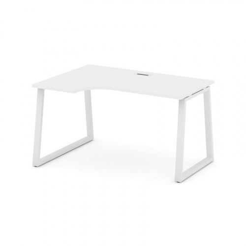 Style Project Стол рабочий эргоном. SN-6T1.SPA-001(L) Акация Лорка/Металл Антрацит/Заглушка Пластик фото 17