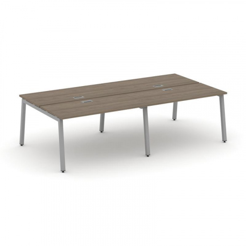 Style Project Рабочая станция 2-х сторон. SN-5A.DRS-033 Дуб Наварра/Металл Белый 2760*1232*750 фото 14