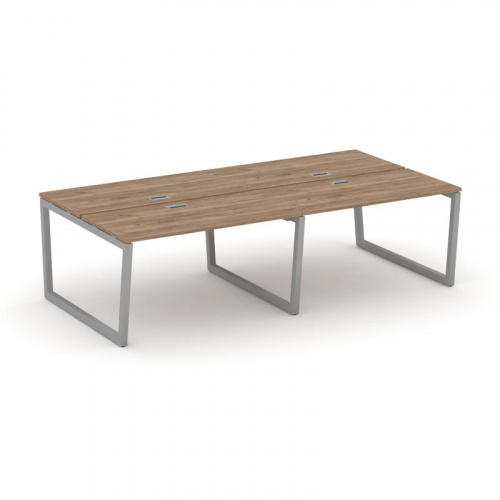 Style Project Рабочая станция 2-х сторон. SN-5T2.DRS-054 Акация Лорка/Металл Антрацит/Заглушка Пласт фото 10