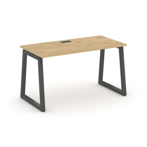 Style Project Стол письменный SN-5T1.SP-003 Акация Лорка/Металл Антрацит/Заглушка Пластик Черный 138 фото 22