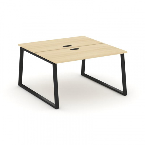 Style Project Рабочая станция 2-х сторон. SN-6T1.DRS-001 Акация Лорка/Металл Антрацит/Заглушка Пласт фото 8