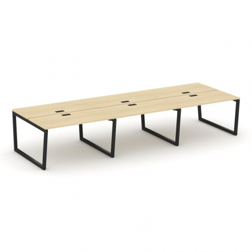 Style Project Рабочая станция 2-х сторон. SN-5T2.DRS-073 Акация Лорка/Металл Антрацит/Заглушка Пласт фото 9