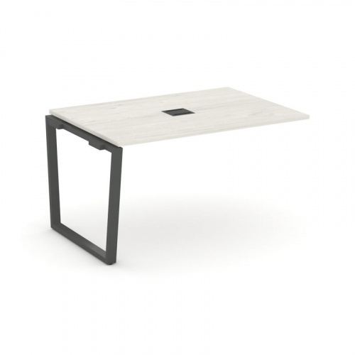 Style Project Проходной наб. элем. перег. стола SN-6T2.NSPRG-001 Акация Лорка/Металл Антрацит/Заглуш фото 24