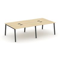 Style Project Рабочая станция 2-х сторон. SN-6A.DRS-042 Акация Лорка/Металл Антрацит 2360*1432*750