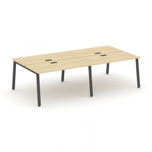 Style Project Рабочая станция 2-х сторон. SN-6A.DRS-032 Акация Лорка/Металл Белый 2360*1232*750 фото 25