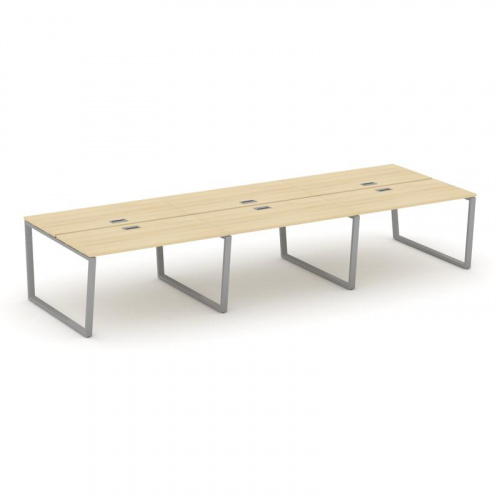 Style Project Рабочая станция 2-х сторон. SN-6T2.DRS-084 Акация Лорка/Металл Антрацит/Заглушка Пласт фото 20