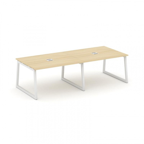 Style Project Стол переговорный SN-5T1.SPRG-044 Акация Лорка/Металл Антрацит/Заглушка Металл Антраци фото 22