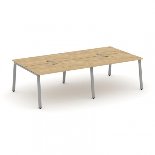 Style Project Рабочая станция 2-х сторон. SN-6A.DRS-032 Акация Лорка/Металл Белый 2360*1232*750 фото 7