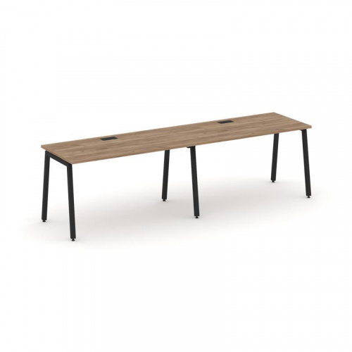 Style Project Рабочая станция 1 сторон. SN-4A.ORS-023 Акация Лорка/Металл Антрацит 2760*800*750 фото 5