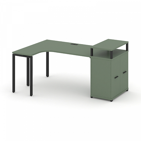 Стол эргономичный с опорным распашным шкафом Concept CN.SA-212(L)