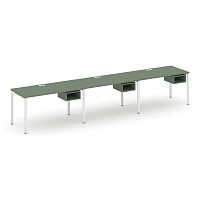 Бенч-система на 3 места с подвесными тумбами Concept CN.ORS-122