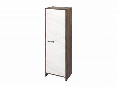 Шкаф для документов FB-571.G. Орех Пацифик Табак/Мрамор Леванто белый