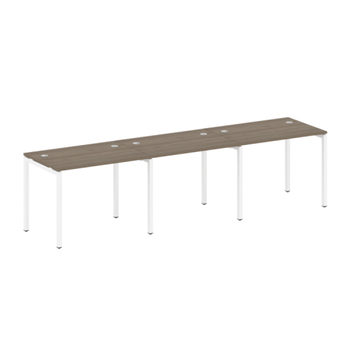 Бенч-система на 3 места на П-обр. м/к Metal System Quattro 40БП.СМ-3.1 