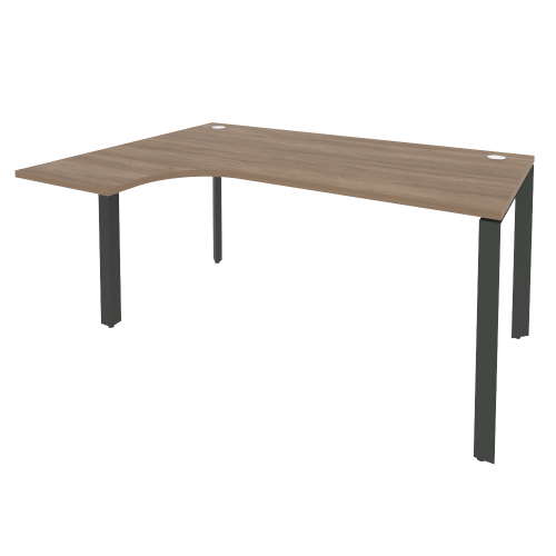 Стол эргономичный на П-обр. м/к Onix O.MP-SA-4 (L) фото 11