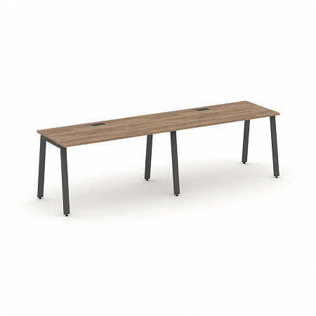 Style Project Рабочая станция 1 сторон. SN-6A.ORS-003 Дуб Табак/Металл Антрацит 2760*600*750