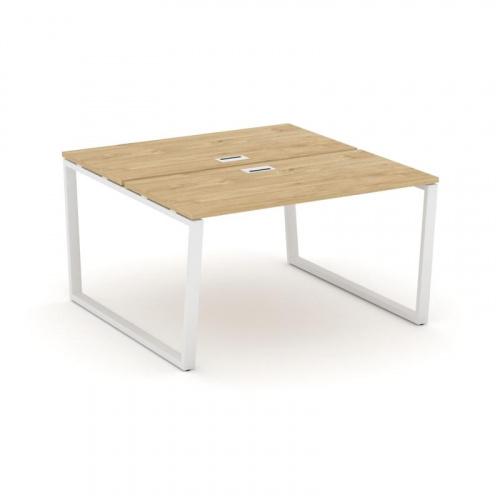 Style Project Рабочая станция 2-х сторон. SN-6T2.DRS-022 Акация Лорка/Металл Антрацит/Заглушка Пласт фото 3