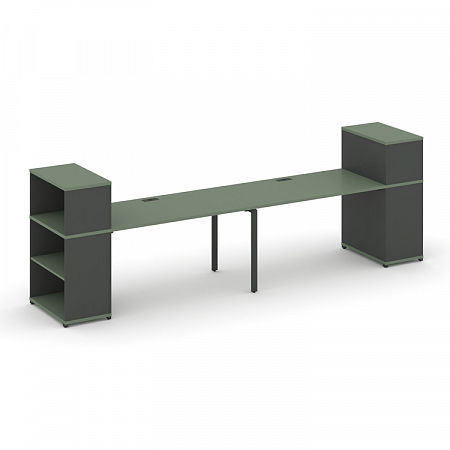 Бенч-система с опорными стеллажами Concept CN.ORS-212