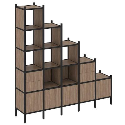 Стеллаж офисный прямой Loft VR.L-23