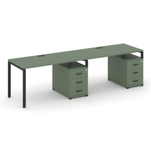 Бенч-система на 2 места с 2 опорными тумбами Concept CN.ORS-309