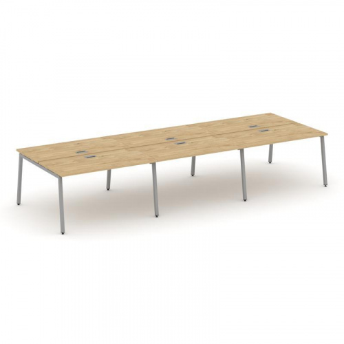 Style Project Рабочая станция 2-х сторон. SN-4A.DRS-074 Антрацит/Металл Антрацит 4740*1432*750 фото 6