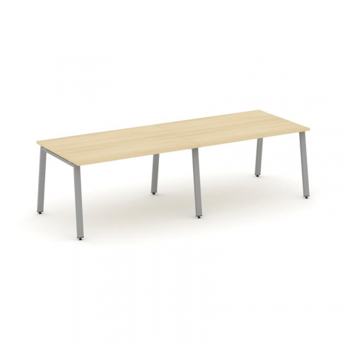 Style Project Стол переговорный SN-6A.SPRG-011.3 Тиквуд Светлый/Металл Антрацит 1960*980*750 фото 4