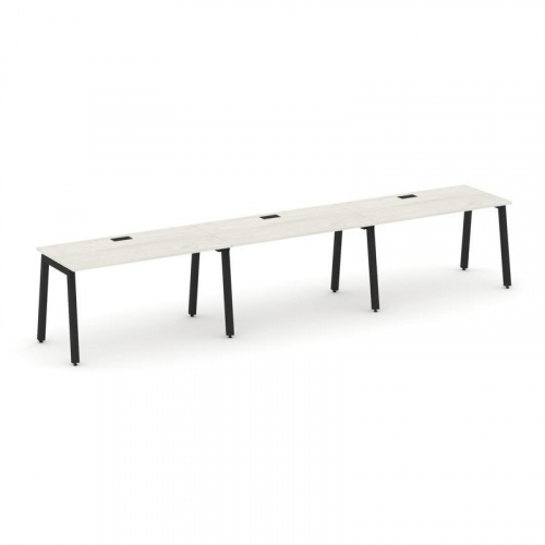 Style Project Рабочая станция 1 сторон. SN-5A.ORS-044 Дуб Наварра/Металл Белый 4740*700*750 фото 6