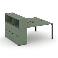 Бенч-система с опорным распашным шкафом Concept CN.DRS-228