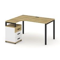 Стол эргономичный с опорной тумбой Concept CN.SA-305(L)