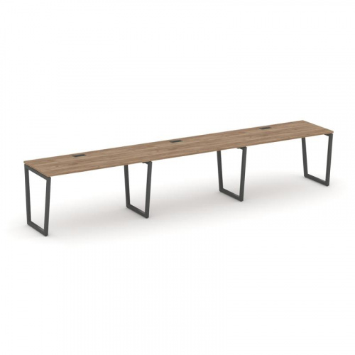 Style Project Рабочая станция 1 сторон. SN-4T2.ORS-053 Акация Лорка/Металл Антрацит/Заглушка Пластик фото 23