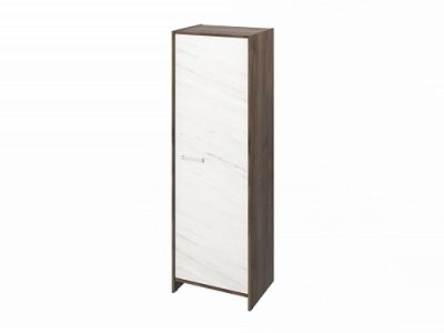 Шкаф для одежды  FI-621.G. Орех Пацифик Табак/Мрамор Леванто белый