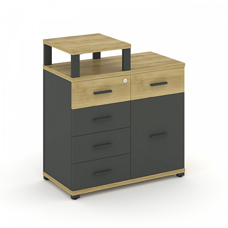 Тумба приставная с 5 ящиками Concept CN.TSP-017 A