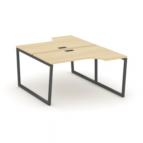 Style Project Рабочая станция эргоном. SN-4T2.DRPA-001 Акация Лорка/Металл Антрацит/Заглушка Пластик фото 28