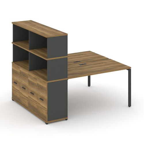 Бенч-система с опорным распашным шкафом Concept CN.DRS-232