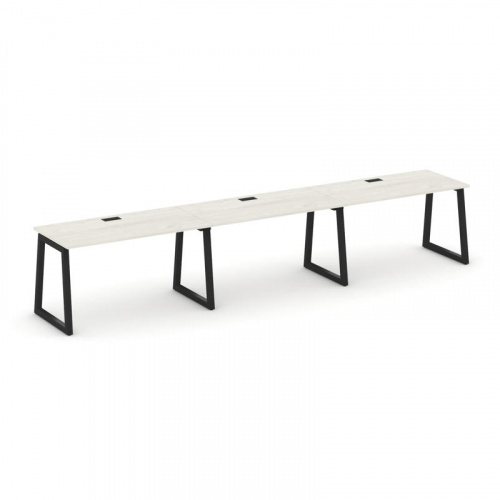 Style Project Рабочая станция 1 сторон. SN-5T1.ORS-033 Акация Лорка/Металл Антрацит/Заглушка Пластик фото 8