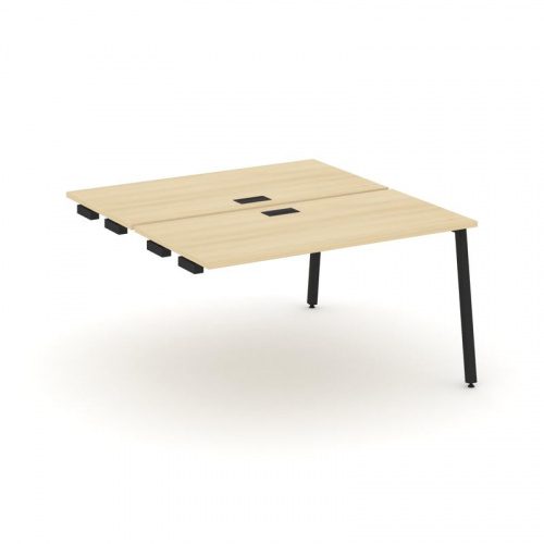 Style Project Стол-приставка к опор. элем. SN-4A.DPRS-004 Дуб Табак/Металл Белый 1580*1232*750 фото 10