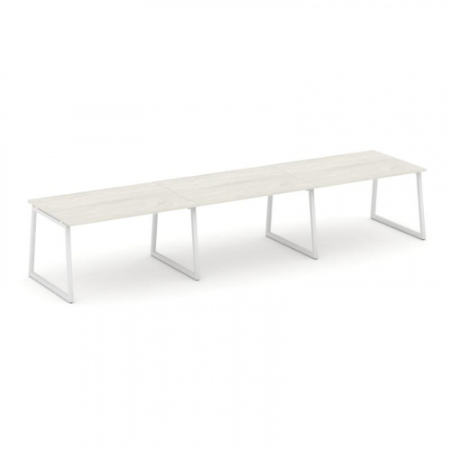 Style Project Стол переговорный SN-4T1.SPRG-023.3 Акация Лорка/Металл Антрацит 4410*980*750 фото 13